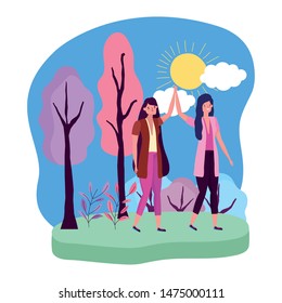 Isolated women vector design vector illustration
