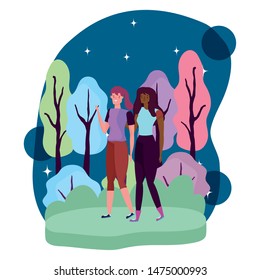 Isolated women vector design vector illustration