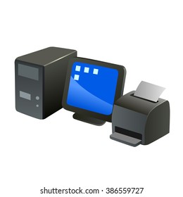 isolated work area elements