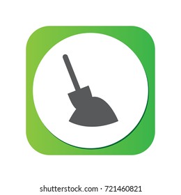 Isolated Work Icon Symbol On Clean Background. Vector Digging Element In Trendy Style.