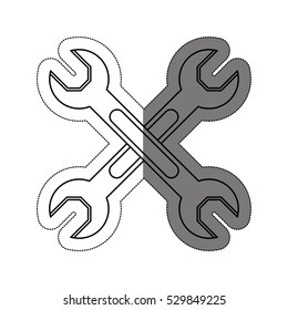 Isolated wrench design
