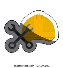 Isolated wrench and helmet design