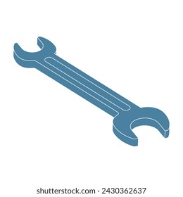 Icono de llave aislada Ilustración de vector