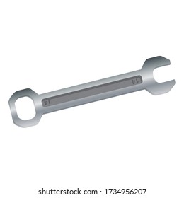 Isolated wrench image. Construction tools - Vector illustrations