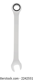 Isolated wrench key. vector illustration