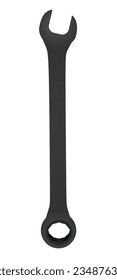 Isolated wrench key. vector illustration