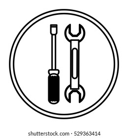 Isolated wrench and screwdriver design