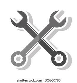 Isolated wrench tool design