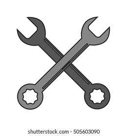 Isolated wrench tool design