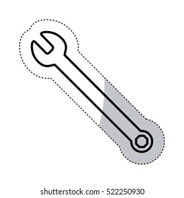 Isolated wrench tool design