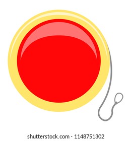 Isolated yo-yo toy icon