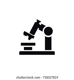Isolated Zoom Icon. Microbiology Vector Element Can Be Used For Microbiology, Microscope, Zoom Design Concept.