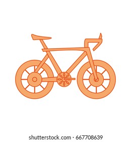 isolatedcute bicyle