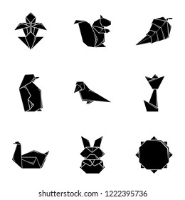 Isoline icons set. Simple set of 9 isoline vector icons for web isolated on white background