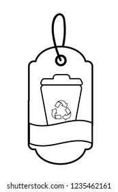 Isolted eco trash design