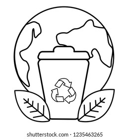 Isolted eco trash design