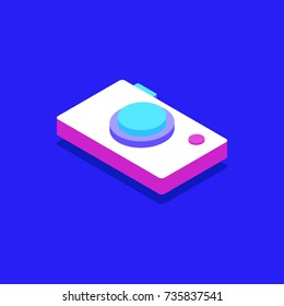 Isometric 3d Camera