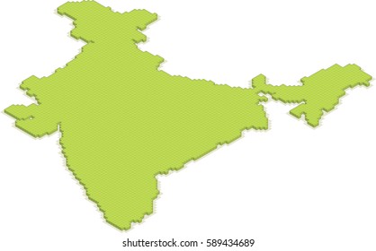 412 India isometric map Images, Stock Photos & Vectors | Shutterstock