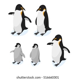 352 Isometric penguins Images, Stock Photos & Vectors | Shutterstock