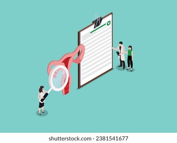 isometric 3d vector concept for illustration, banner, website, landing page, flyer, etc.