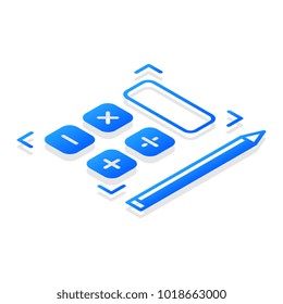 Isometric Accounting icon