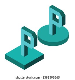 

isometric alphabet 3d letters team 