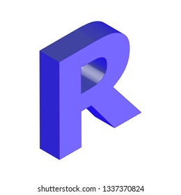 Isometric alphabet font. 3d effect letters, numbers and symbols with shadows. Stock vector typeface for any typography design. 