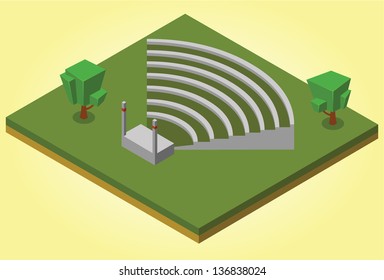Isometric Amphitheater