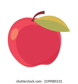 isometric apple fruit isolated icon