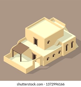 Isometric Arab House