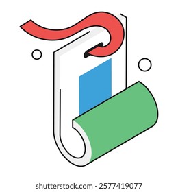 Isometric badge with profile and checkmark, suited for HR platforms, employee identification tools, and workforce management systems.