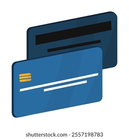 Isometric Banking Vector Illustration - Credit Card