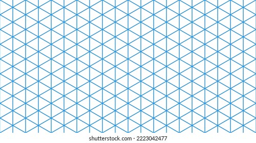 plano isométrico, gráfico. plantilla de cuadrícula de perspectiva para el arquitecto. diseño de cuadrícula sin problemas de ingeniería. antecedentes para el artículo técnico de la escuela. Ilustración del vector