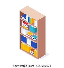 Bookshelf Icons Free Vector Download Png Svg Gif