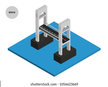 Isometric bridge vector