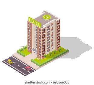 Isometric building