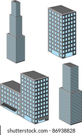 isometric building