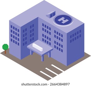 Isometric Building and Architecture Icon Set