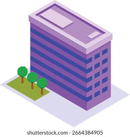 Conjunto de Ícones Isométricos de Construção e Arquitetura