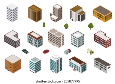 Isometric Building Collection