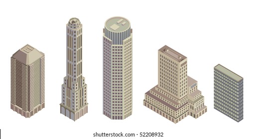 Isometric buildings