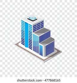 isometric buildings.Building icons collection