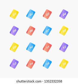 ISOMETRIC BULLET POINT COLLECTIONS