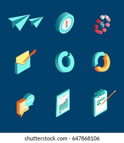 Isometric Business Icon