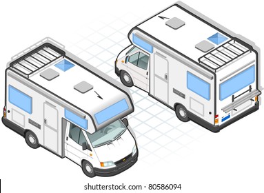 Isometric caravan