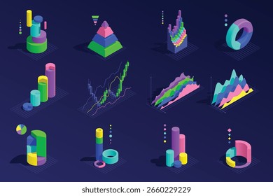 Isometric Charts and Graphs Original Set