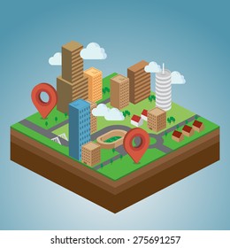 Ciudad isométrica