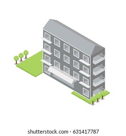 Isometric city.