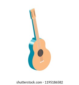 isometric classic guitar
