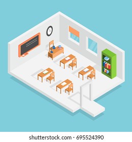 Isometric Classroom Conceptual Design